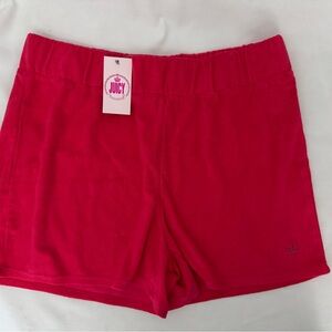 NWT Juicy Couture Women’s Terry Cloth Shorts Watermelon Pink XL